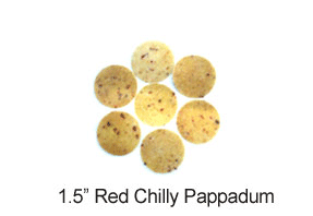 REd Chilli Pappadum